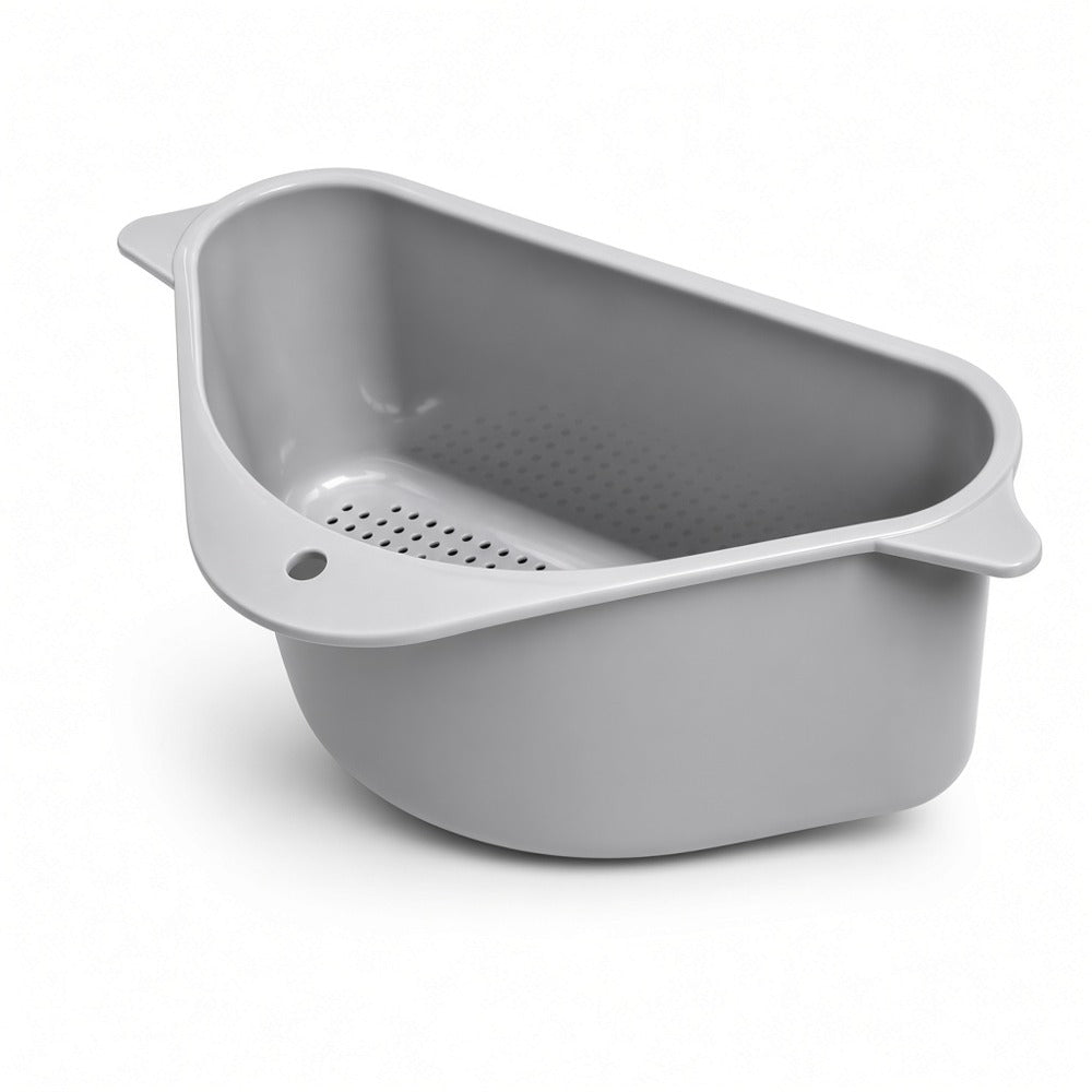 Kitchen Sink Strainer Basket — Grey