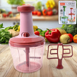 Push Chopper 1000 ml — Stainless Steel Blades — view 1