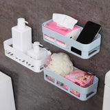Plastic Corner Caddy Shelf — No-Drill Mount — view 1