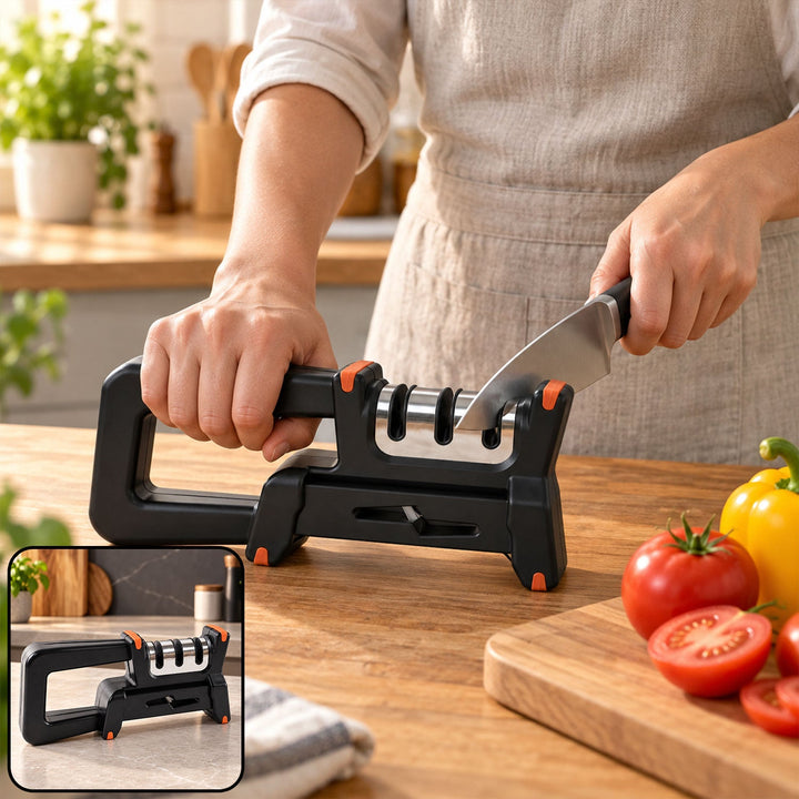 Metal Multi-Stage Knife Sharpener