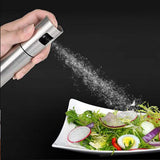 Oil Spray Bottle 100 ml — Steel & Glass — view 2