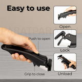 Universal Removable Pot Handle: One-Touch Detachable Cookware Handle, Heat-Resistant, 5 kg Load