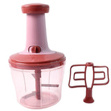 Push Chopper 1000 ml — Stainless Steel Blades — view 4