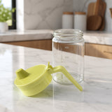 Glass Oil Dispenser 400 ml — Drip-Free Lid — view 6