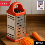 7-in-1 Stainless Steel Box Grater — view 6