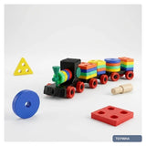 Geometric Train Puzzle