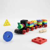 Geometric Train Puzzle