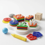 Flower Geometric Shape Stacker